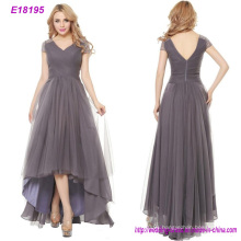 Top Fashion Tulle Long Evening Dress for Lady